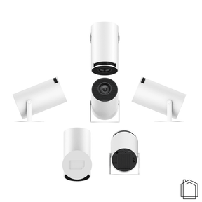 Projetor Portátil 4K 1080p Cinema em Casa Ultra HD Castiliani, ideal para criar uma experiência de cinema em casa com resolução 4K

