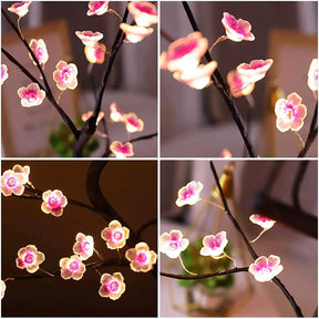Luminária Decorativa Árvore de Cerejeira Castiliani, iluminação suave e design elegante inspirado na natureza.

