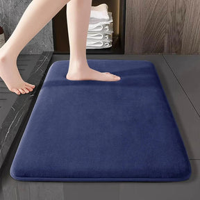 Tapete para Banheiro Antiderrapante Absorvente Veludo da Castiliani