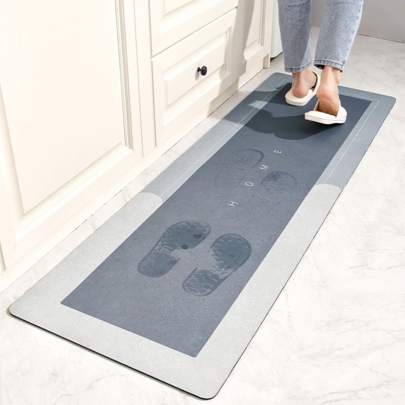 Tapete para Cozinha Antiderrapante Absorvente Premium Castiliani, ideal para manter a cozinha seca e segura com elegância

