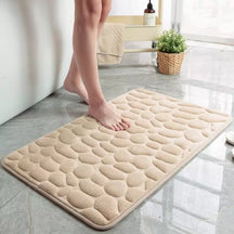 Tapete para Banheiro Antiderrapante Absorvente Castiliani, ideal para manter o banheiro seco e seguro

