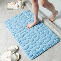 Tapete para Banheiro Antiderrapante Absorvente Castiliani, ideal para manter o banheiro seco e seguro


