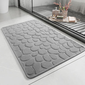 Tapete para Banheiro Antiderrapante Absorvente Castiliani, ideal para manter o banheiro seco e seguro

