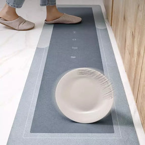 Tapete para Cozinha Antiderrapante Absorvente Premium Castiliani, ideal para manter a cozinha seca e segura com elegância

