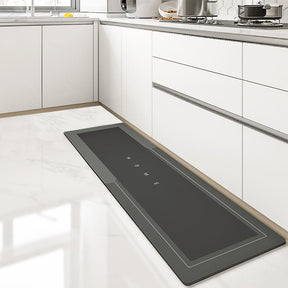 Tapete para Cozinha Antiderrapante Absorvente Premium Castiliani, ideal para manter a cozinha seca e segura com elegância

