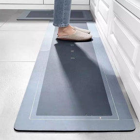 Tapete para Cozinha Antiderrapante Absorvente Premium Castiliani, ideal para manter a cozinha seca e segura com elegância

