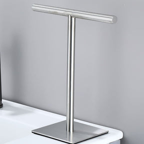 Toalheiro de Mesa Porta Toalha de Rosto Inox Castiliani, ideal para organizar toalhas com elegância e praticidade

