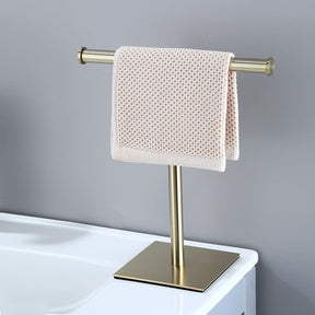 Toalheiro de Mesa Porta Toalha de Rosto Inox Castiliani, ideal para organizar toalhas com elegância e praticidade

