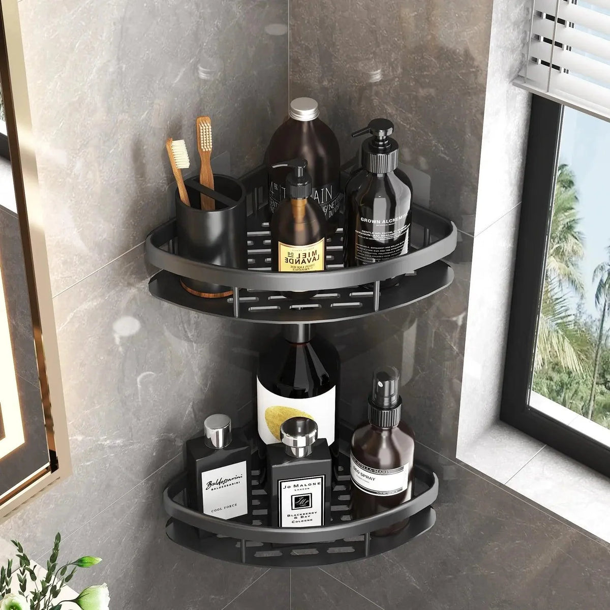 Rack Organizador Para Banheiro Castiliani, ideal para organizar toalhas e itens de higiene com praticidade e estilo

