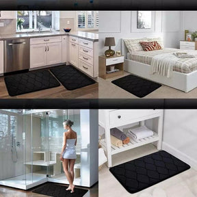 Tapete Super Absorvente de Veludo Coral Antiderrapante Castiliani






