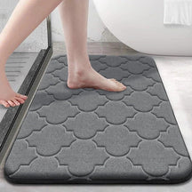 Tapete Super Absorvente de Veludo Coral Antiderrapante Castiliani






