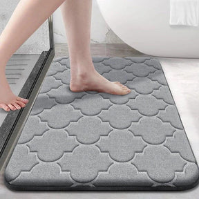 Tapete Super Absorvente de Veludo Coral Antiderrapante Castiliani






